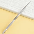 thumbnail image 4 of Double Ended Nail Cuticle Pusher Tool Stainless Steel Manicure Set for Exfoliating Dead Skin and Cuticle Care for Fingernails and Toenails, 4 of 10