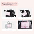 thumbnail image 2 of BabbleRoo Travel Diaper Bag Backpack, with Premium Changing Pad Set – Pink, 2 of 9