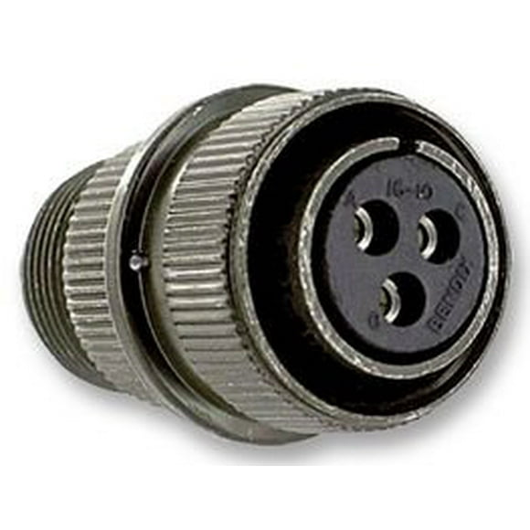 AMPHENOL INDUSTRIAL 97-3106A-10SL-3S(946) Connector, Circular, Plug, 3POS, 10SL-3, Cable