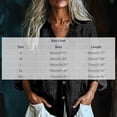 thumbnail image 3 of Nmnitkp Long Sleeve Shirts for Women Cotton Linen Button Down Shirt Stand V Neck Roll Up Long Sleeve Loose Fit Casual Blouse for Fall Work Daily Loungewear Black,S, 3 of 7