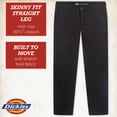 thumbnail image 2 of Dickies Womens Work Pants - Straight Leg Skinny Twill Casual Pants for Women - Size Up for Ideal Fit, 2 of 7