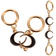 thumbnail image 5 of Purse Chain Replacement Alloy Bag Extender Circular Decorate Bag Various Occasions Handbag 2Pcs, 5 of 5