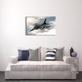 thumbnail image 4 of HFDF F-16 Fighter Jet Poster Prints Fighting Falcon F-16 Air Force Wall Decor Airplane Artwork Aviation Picture Military Aircraft Canvas Wall Art Plane Decoration for Boys Room 10x8inch Framed, 4 of 7