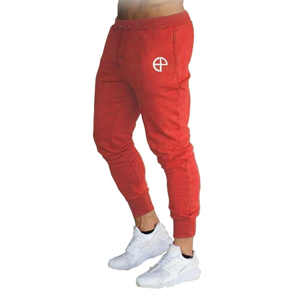 jogging in sweatpants