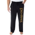 thumbnail image 5 of The Lord of the Rings Men's Film Logo Sleepwear Lounge Bottoms Pajama Pants, 5 of 5