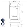 thumbnail image 3 of Nordic Ware Naturals® 1.5 Pound Loaf Pan, 3 of 3