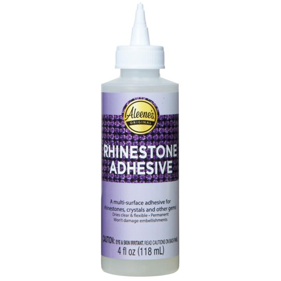 Pegamento adhesivo permanente Aleene's Rhinestone, 118 ml, para moda