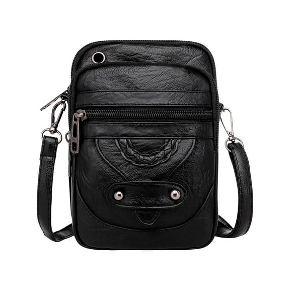 Crossbody Bags under $5! Yannianjz Small Crossbody Bags for Women Trendy, PU Leather Cell Phone Purse Crossbody Handbag Purse