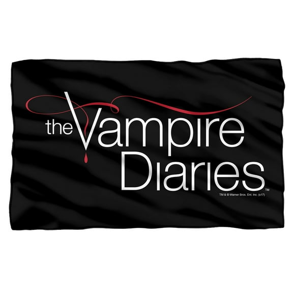Vampire Diaries Tvd Logo Fleece Blanket 36' x 58',Tvd Logo
