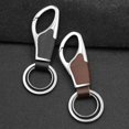 thumbnail image 3 of Llavero de metal de cuero para hombre, accesorio creativo para coche, llavero colgante, pequeño regalo, 3 of 5