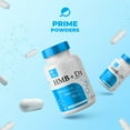 thumbnail image 3 of Prime Powders HMB and Vitamin D3 Supplement, 1,500mg Patented Formula with Clinical Dose, Preserve Lean Muscle with Ageless Performance, Beta-Hydroxy Beta-Methylbutyrate Capsules, 120 Count, 3 of 6