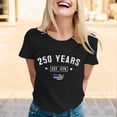 thumbnail image 1 of MuXiKeJi Clothes America 250th Anniversary Shirt Women 4th of July Shirt Patriotic Shirts USA Flag Oversized Tee Tops, 1 of 3