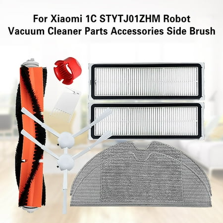 Kqegk For Xiaomi 1C STYTJ01ZHM Robot Vacuum Cleaner Parts Accessories Side Brush