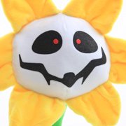 9.84 Inch Undertale Flowey Plush, Unique Flower Stuffed Hugger, Game Cosplay Decor & Gift