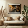 thumbnail image 3 of Vicolo del Bologna 01 - Rome Lazio Italy Photography Black Framed Wall Art Print 12 x 18 inches, 3 of 4