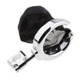 thumbnail image 6 of Chrome Motorcycle Cup Holder, Handlebar Bottle Cage Basket for , , Wheelchair, , Fits 1 inch Rails, 6 of 10