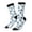 3 Black, variant on Playful Penguins and Snowmen Print Adult Socks for Men & Women,Calf Socks, Ankle Socks,Boots Socks,Breathable Casual Sock,Unisex Crew Socks
