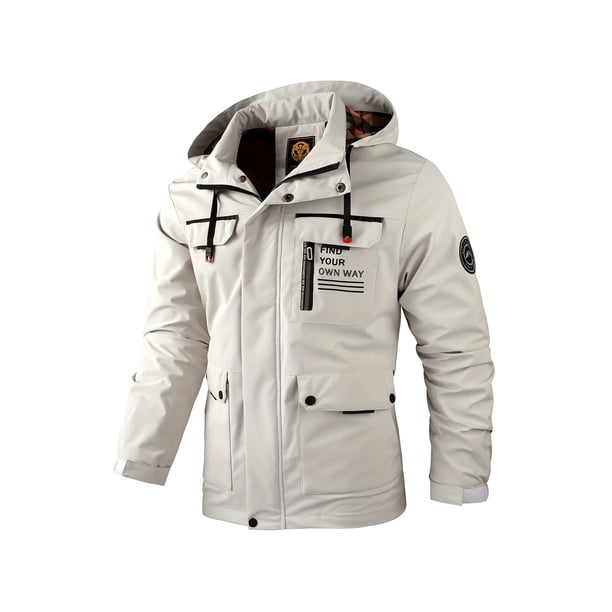 Nueva chaqueta bomber cortavientos informal de moda para hombre, chaqueta deportiva impermeable para exteriores de primavera.