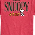 thumbnail image 3 of Peanuts - 1950's Camper Snoopy - Men's Short Sleeve Graphic T-Shirt, 3 of 6
