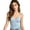 Light Blue, variant on Seamless Longline Wireless Bralette with Adjustable Straps for All Day Comfort Supportive Shaping Underwear for Everyday Wear Breathable Knit Underwire Jumpsuit Latex High Waist Girdles for