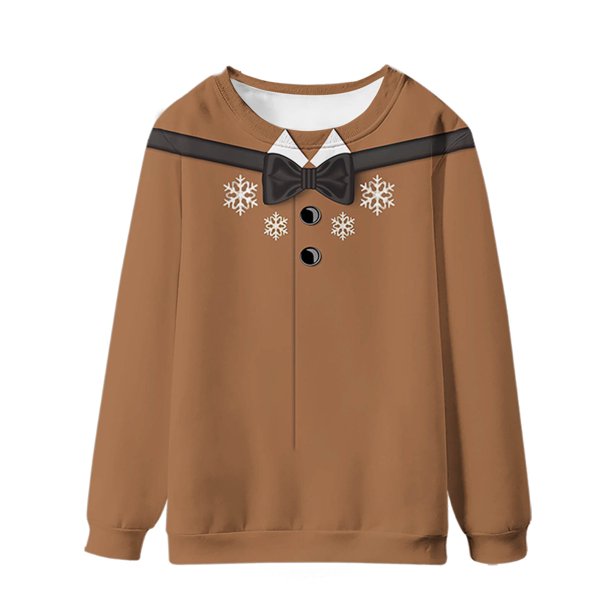 Sudaderas sin capucha para hombre, estilo casual, a la moda, con cuello redondo, estampado, de manga larga, blusas de manga larga y cuello redondo, blusas de poliéster para hombre