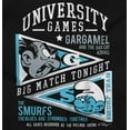 thumbnail image 2 of Gargamel vs Smurf University Games Hoodie Sweatshirt Women Men Brisco Brands S, 2 of 5