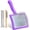 Purple, variant on Slicker Brush for Dogs, Large Long Pin Dog Grooming Brush for Doodles Goldendoodles Poodles Labradoodle Bernedoodles, 3 Pcs Wooden Handle for Mats Tangles - Wood