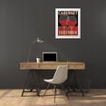 thumbnail image 3 of Pela Studio 20x24 White Modern Wood Framed Museum Art Print Titled - Cabernet, 3 of 4