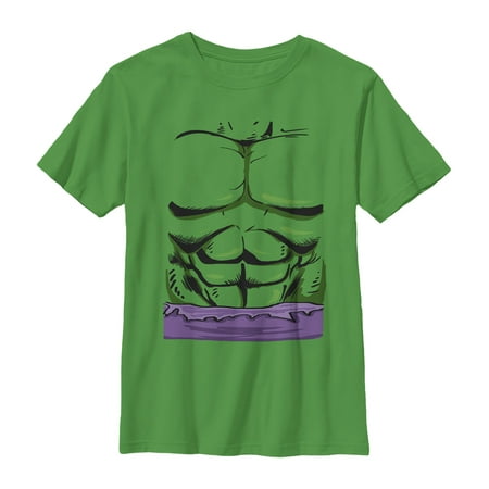 Marvel Boys' Halloween Hulk Classic Costume T-Shirt