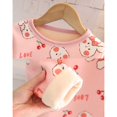 thumbnail image 4 of Qarigey Invierno otoño Unisex Adorable niños conjunto de ropa interior térmica estilo de dibujos animados engrosado cuello algodón chico Pijama Qarigey AP013311-01, 4 of 6