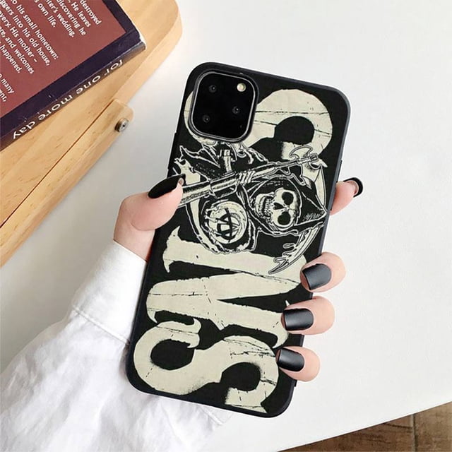 Funda de teléfono American TV Sons of Anarchy, para iphone 13, 8, 7, 6, 6S Plus, X, 5S, SE, 2020, XR, 11, 12 pro, XS MAX Fivean unisex