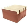 Staples - File pocket - expanding - for Legal - capacity: 700 sheets - tabbed - brown (pack of 25)