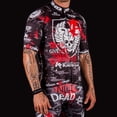 thumbnail image 2 of Ropa de ciclismo profesional de camuflaje de verano Rock Racing, camiseta de manga corta para ciclismo para hombre, camiseta de bicicleta antisudor + almohadilla de gel, 2 of 5