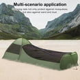 thumbnail image 6 of ZenCart Single Person Poping Tent with Phone Holder Breathable Gnats Net Portable Lightweight Tent Easy Setup Outdoor Camping Hiking Sleeping Bag Bed, 6 of 7