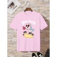 thumbnail image 1 of T-shirt d'Halloween - Haut Décontracté à Manches Courtes et Col Rond pour Garçons avec Design de Lettrage BOO pour Tenues de Fête d'Halloween (Vêtements Décontractés Confortables, Entretien Facile, Tissu Extensible), 1 of 6