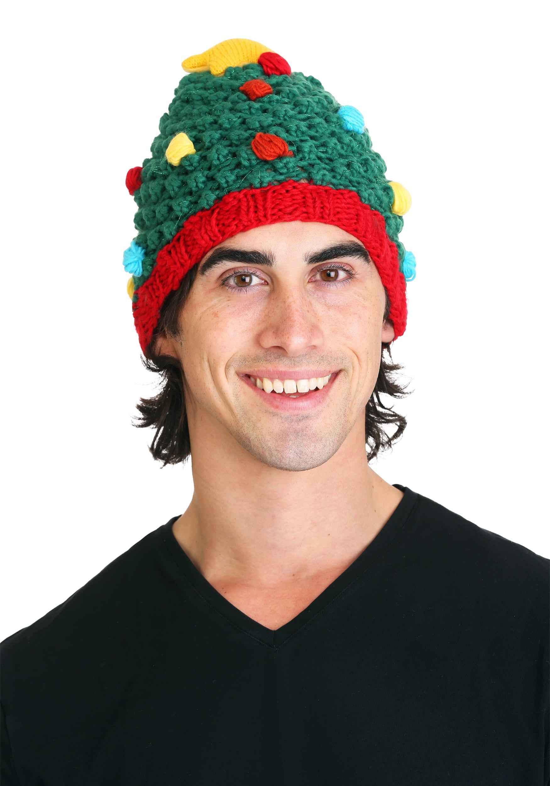 Christmas Tree Knit Hat - Walmart.com