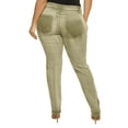 thumbnail image 2 of Jack David Women's Plus Size Moto Biker Stretch Skinny Denim Jeans Pants Y1648, 2 of 3