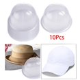 thumbnail image 4 of Ounissouiy Soporte interior para sombrero con forma de cúpula transparente, soporte interior para tienda de casa, viajes, elegante y duradero, 10 Almacenamiento y organización del hogar, 4 of 6