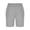 Gray#mens shorts, variant on Mens Cotton Shorts 9 Inch Inseam Elastic Waist Drawstring Lightweight Casual Workout Lounge Beach Jersey Sweat Shorts Black,L