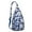 Blue-13, variant on Hiking Shoulder Bag with Daisy Pattern, Adjustable Strap and Breathable Design for Tactical Use