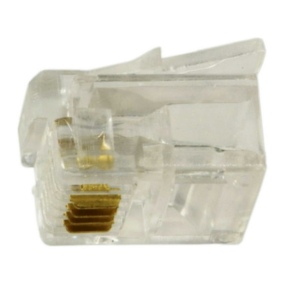 4P4C Phone Connectors (12 pcs.)