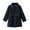 Black, variant on LittleSpring Little Girls Wool Peacoat Midweight Dress Coat Casual Black Winter Coat Lapel Buttons 5T Outerwear Casual