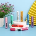 thumbnail image 6 of 12 Pack Refillable Perfume Atomizer Spray Bottles for Travel – 5ml Mini Cologne Refillable Bottles, Portable Perfume Sprayers for Women & Men, TSA Approved Family Set for Home and Travel Use, 6 of 6