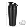 thumbnail image 2 of Classic Loop Shaker Edelstahl Protein Shaker with BlenderBall, 2 of 4