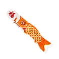 thumbnail image 1 of 35" Carp Wind Sock Orange Hanging Decor 90cm, 1 of 5