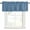 Blue, White, Azure, variant on Valances for Windows, Boho Sage Green Light Filtering Window Treatment Valances for Living Room/Bedroom/Bathroom Windows, Minimalist Farmhouse Striped 42"x 12" Rod Pocket Kitchen Curtains