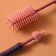 thumbnail image 5 of 3 cepillos de silicona para biberones, cepillos para biberones, cepillos para pezones, cepillos de paja, rotación de 360°, cerdas extrasuaves antiarañazos, para limpiar biberones TUNC Sencillez, 5 of 5