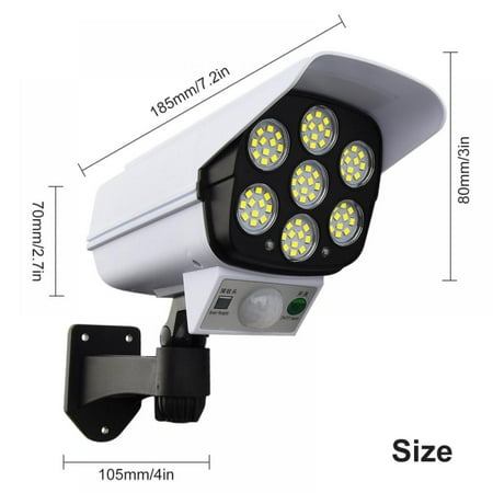 

Final Clearance! Fake Ip Camera Solar Power Outdoor Simulation Dummy Camera Waterproof Security Cctv Surveillance Bullet Camera With Solar Power