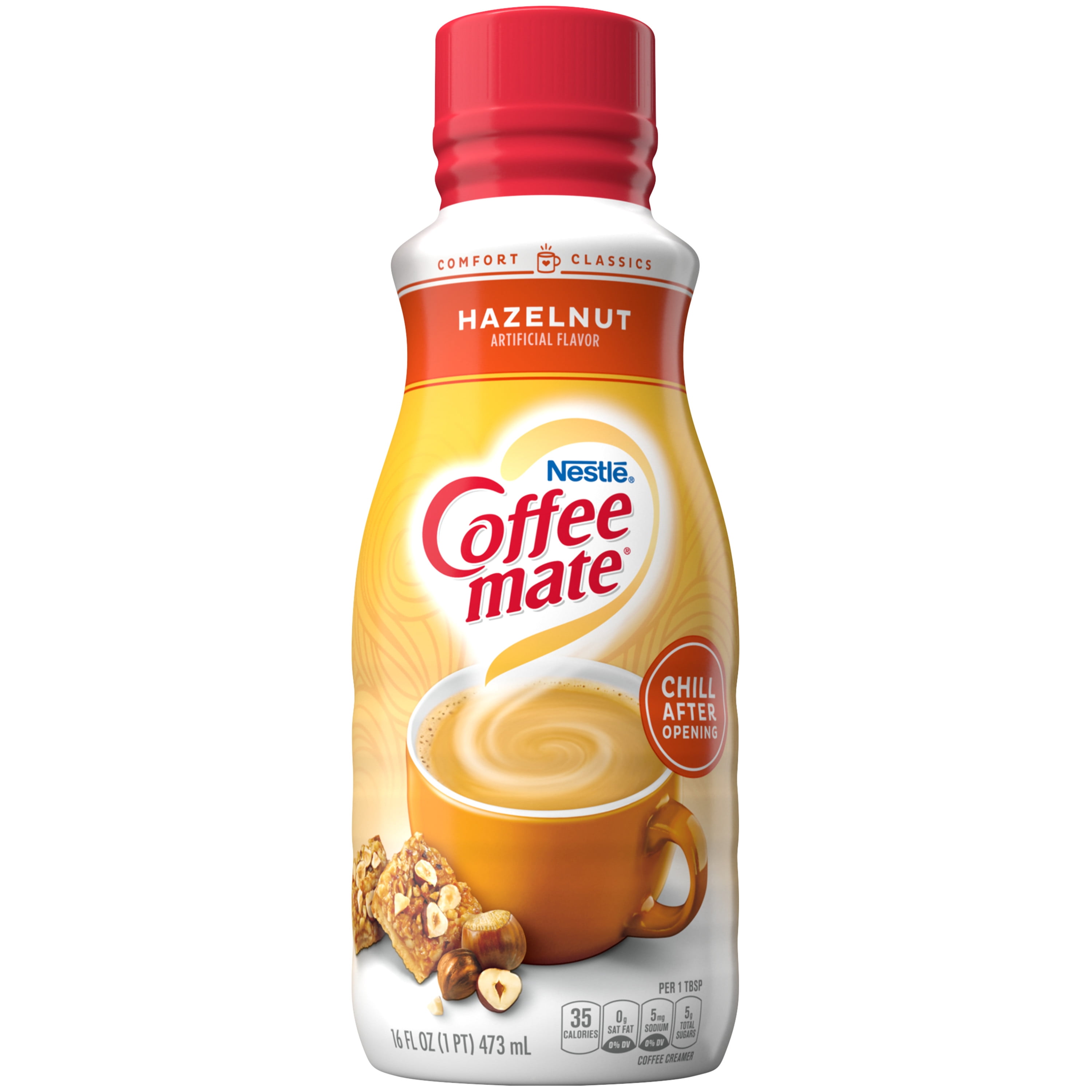 Coffee Mate Hazelnut Creamer Calories at Ellen Schultz blog