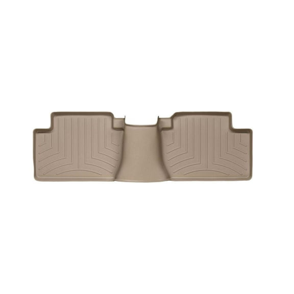 WeatherTech Custom Fit FloorLiners compatible with 2014-2017 Mitsubishi Outlander - 2nd Row, Tan